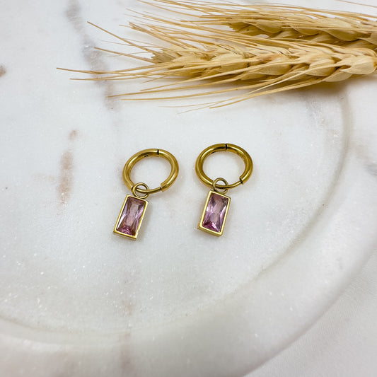 Becky Pink Earrings