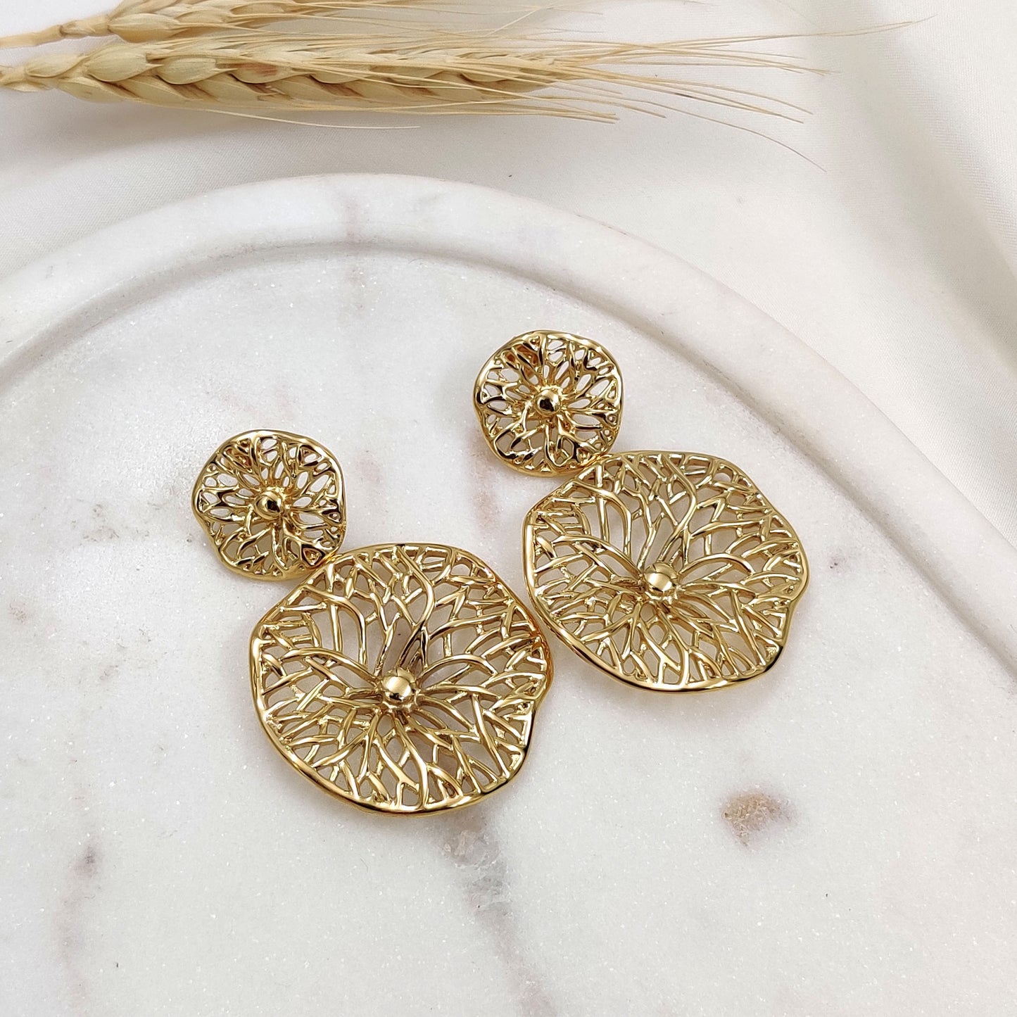 Golden Shannon Earrings