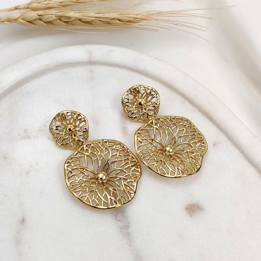 Golden Shannon Earrings