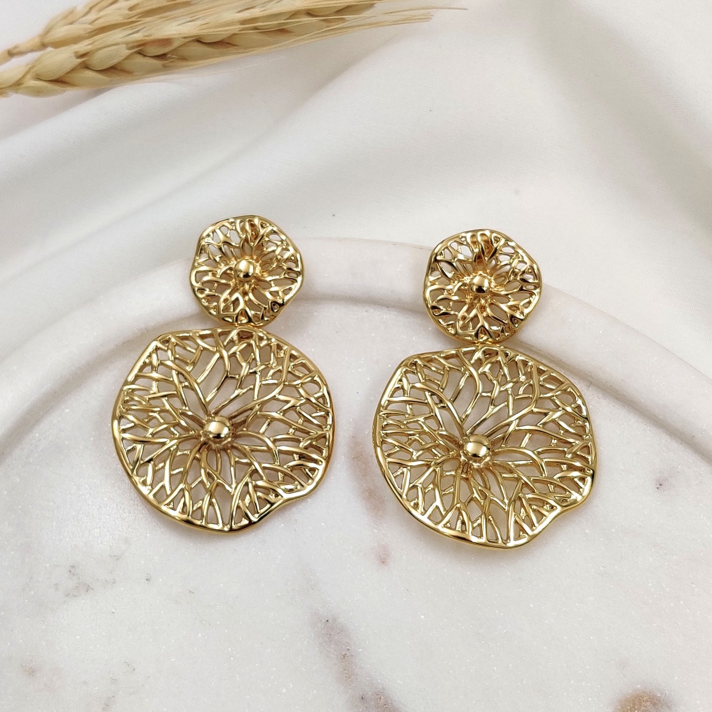 Golden Shannon Earrings