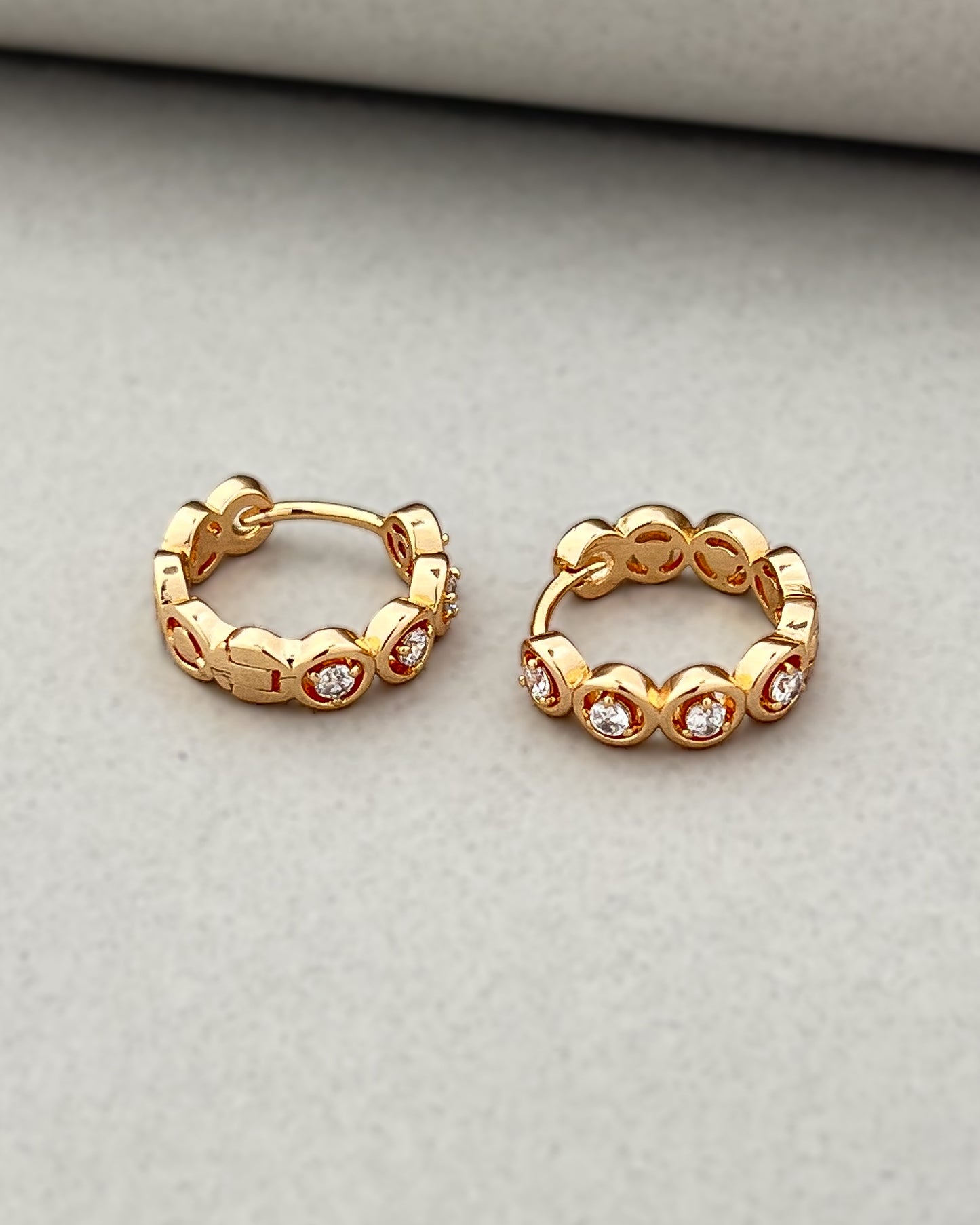 Aurelia Huggie Hoops