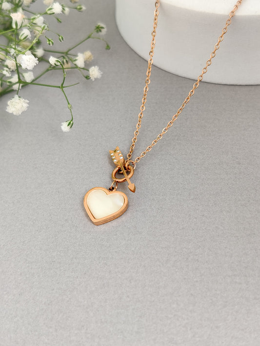 Arrow Heart Necklace