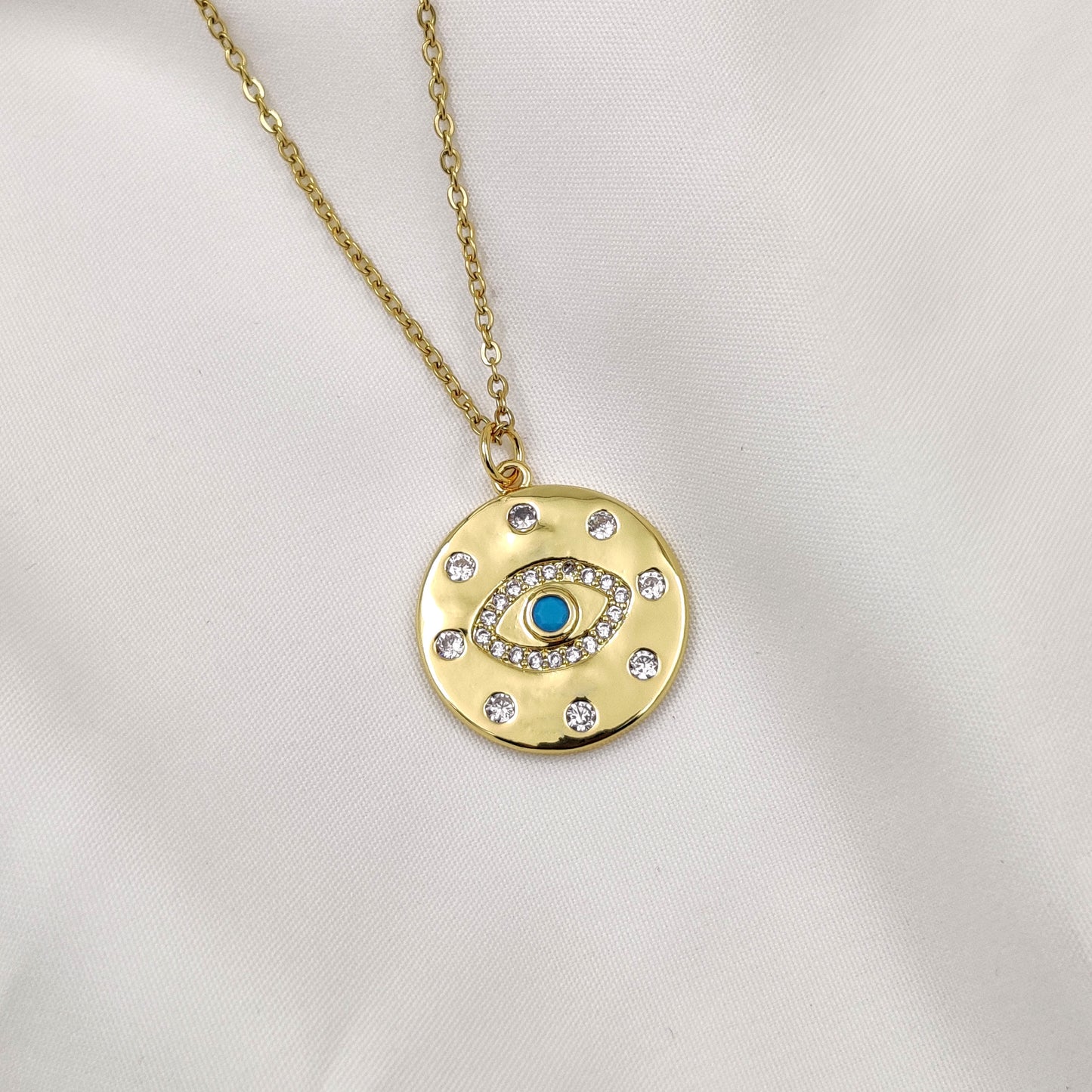 Audrey Evil Eye Necklace