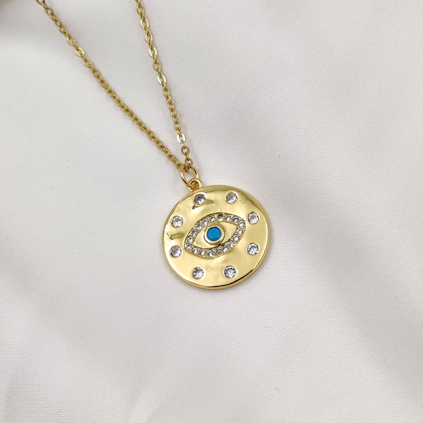 Audrey Evil Eye Necklace