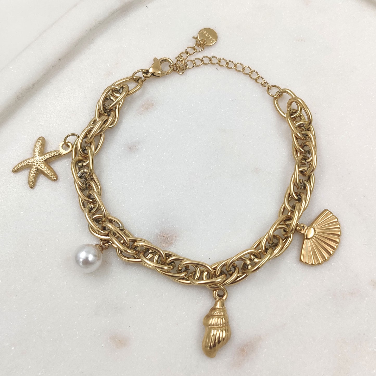 Beach Bum Charm Bracelet