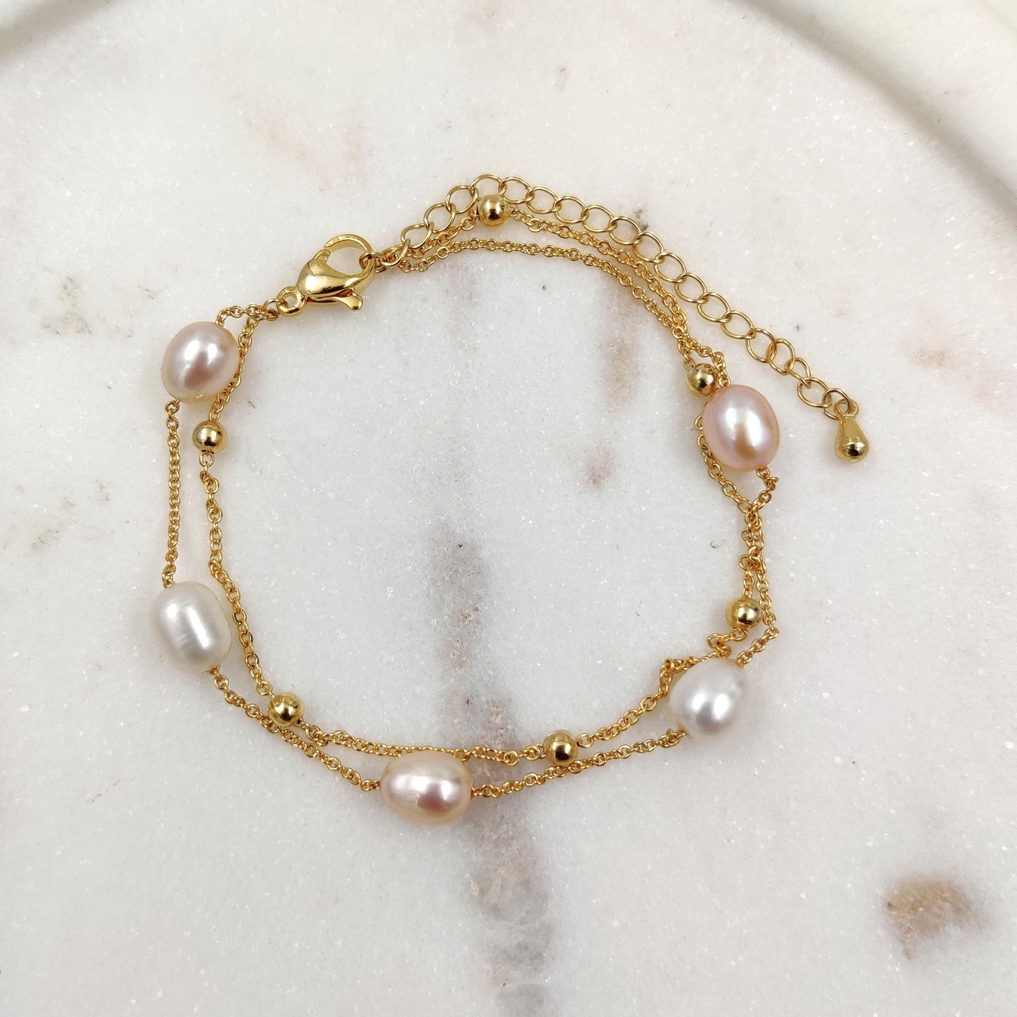 Pearl Layered Bracelet