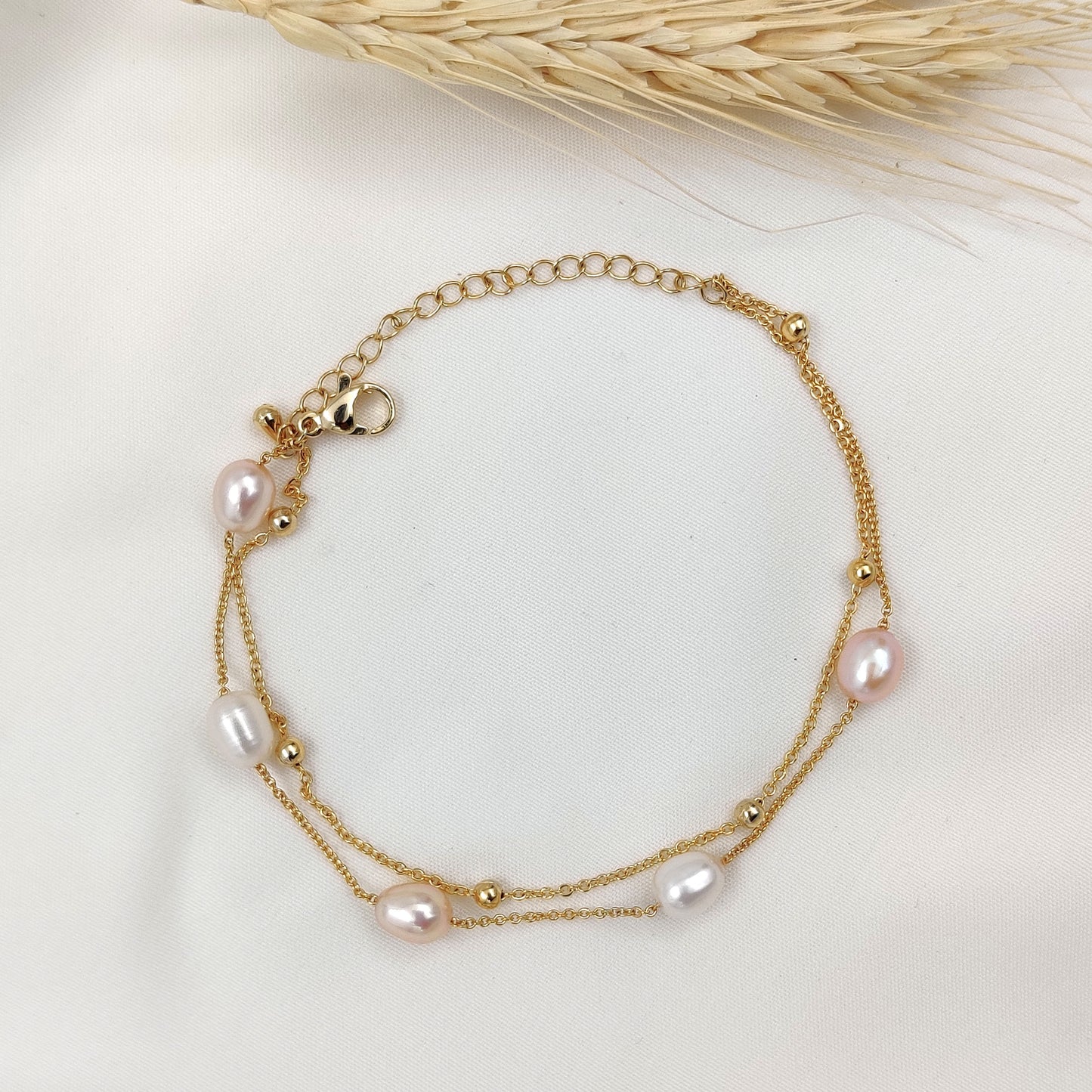 Pearl Layered Bracelet