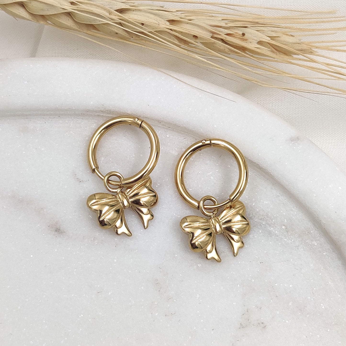 Ashley Bow Earrings