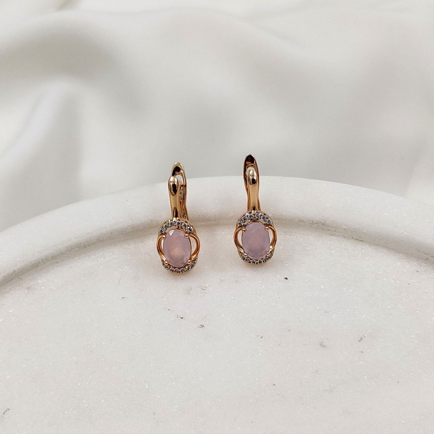 Pink Ally Earrings