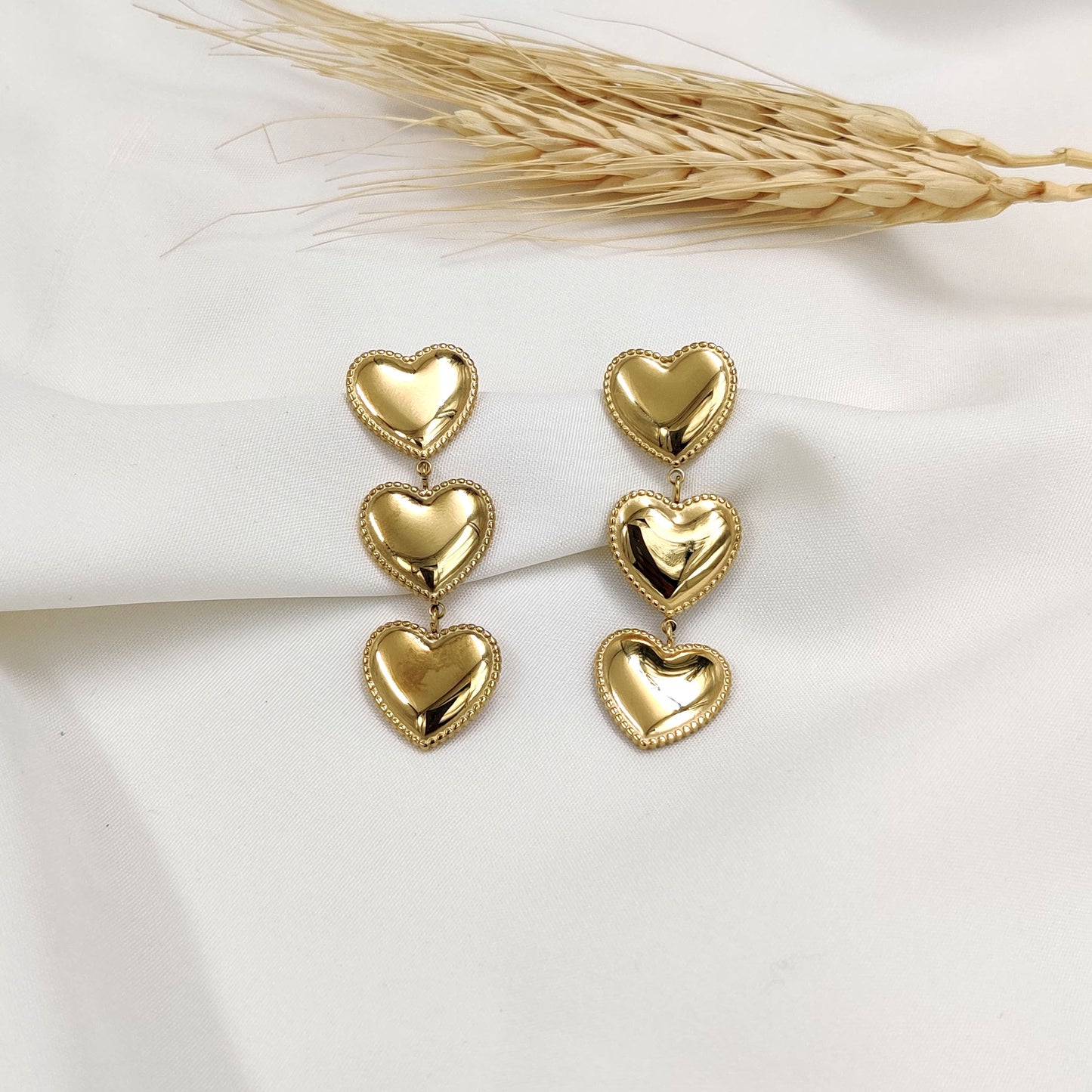 Cheryl Heart Earrings