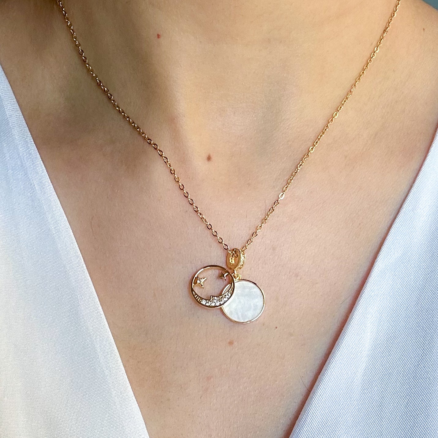 Esmi Moon Necklace