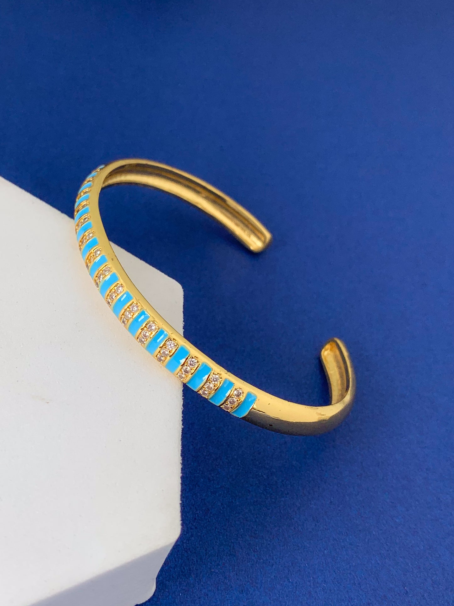 Blue Camillo Cuff