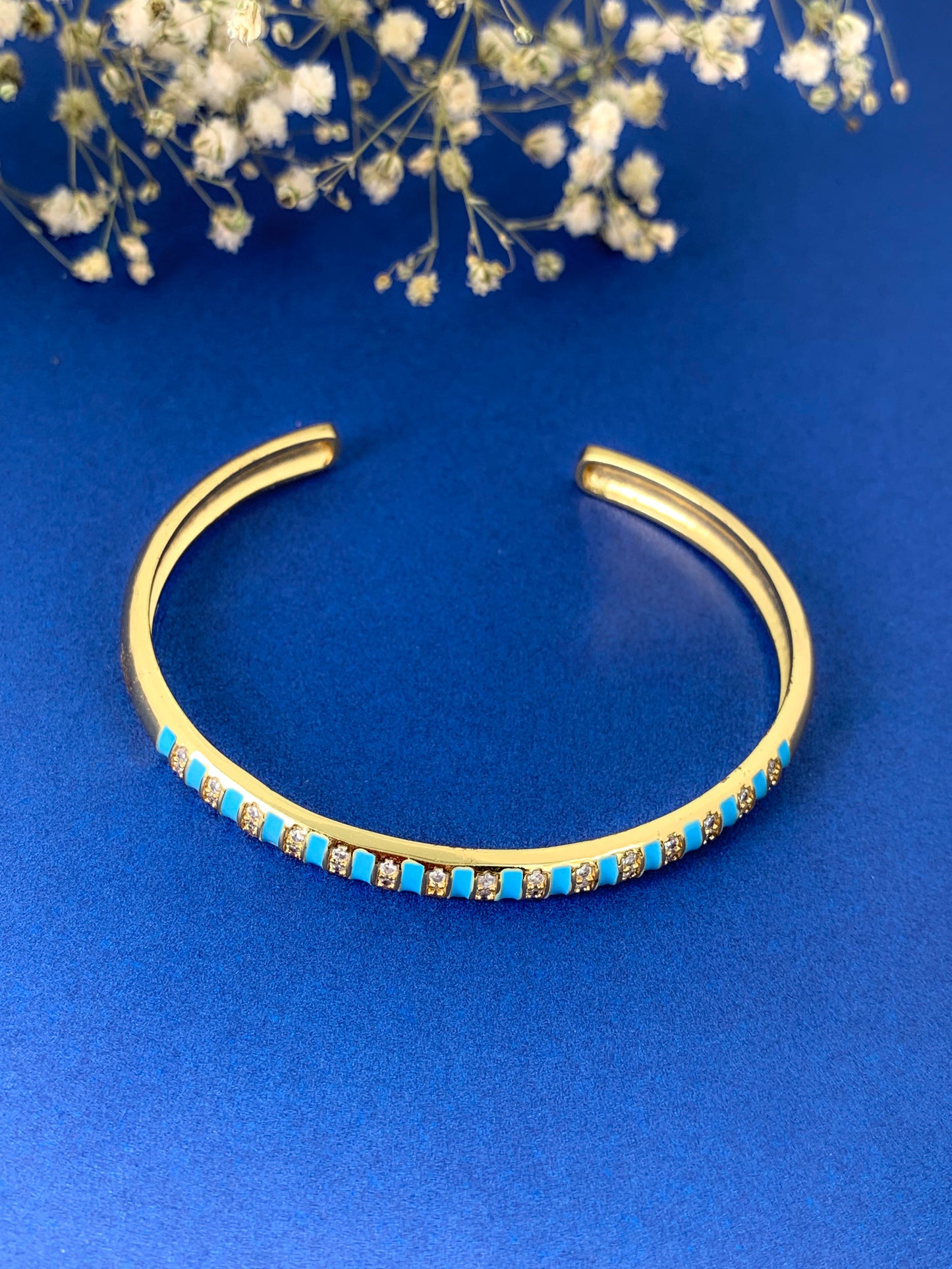 Blue Camillo Cuff