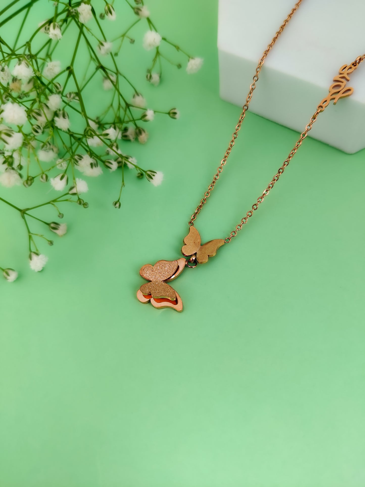 Butterfly Love Necklace