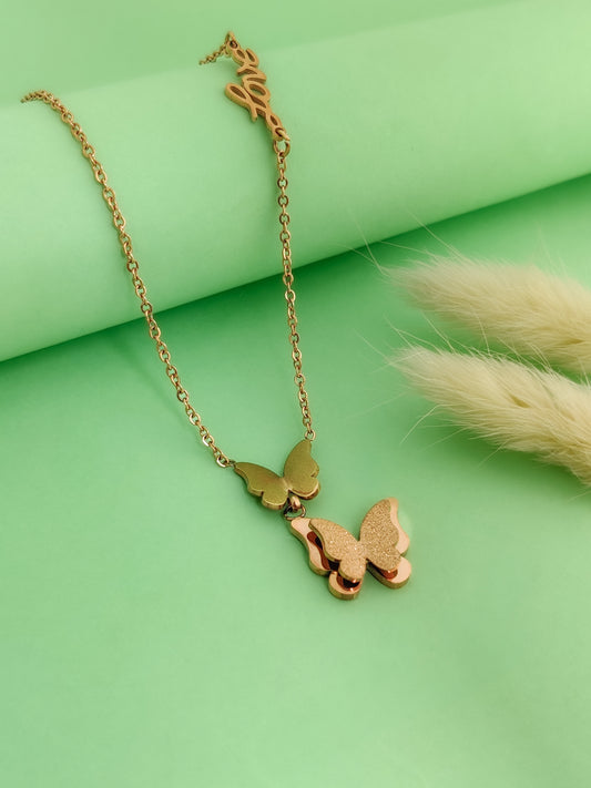 Butterfly Love Necklace