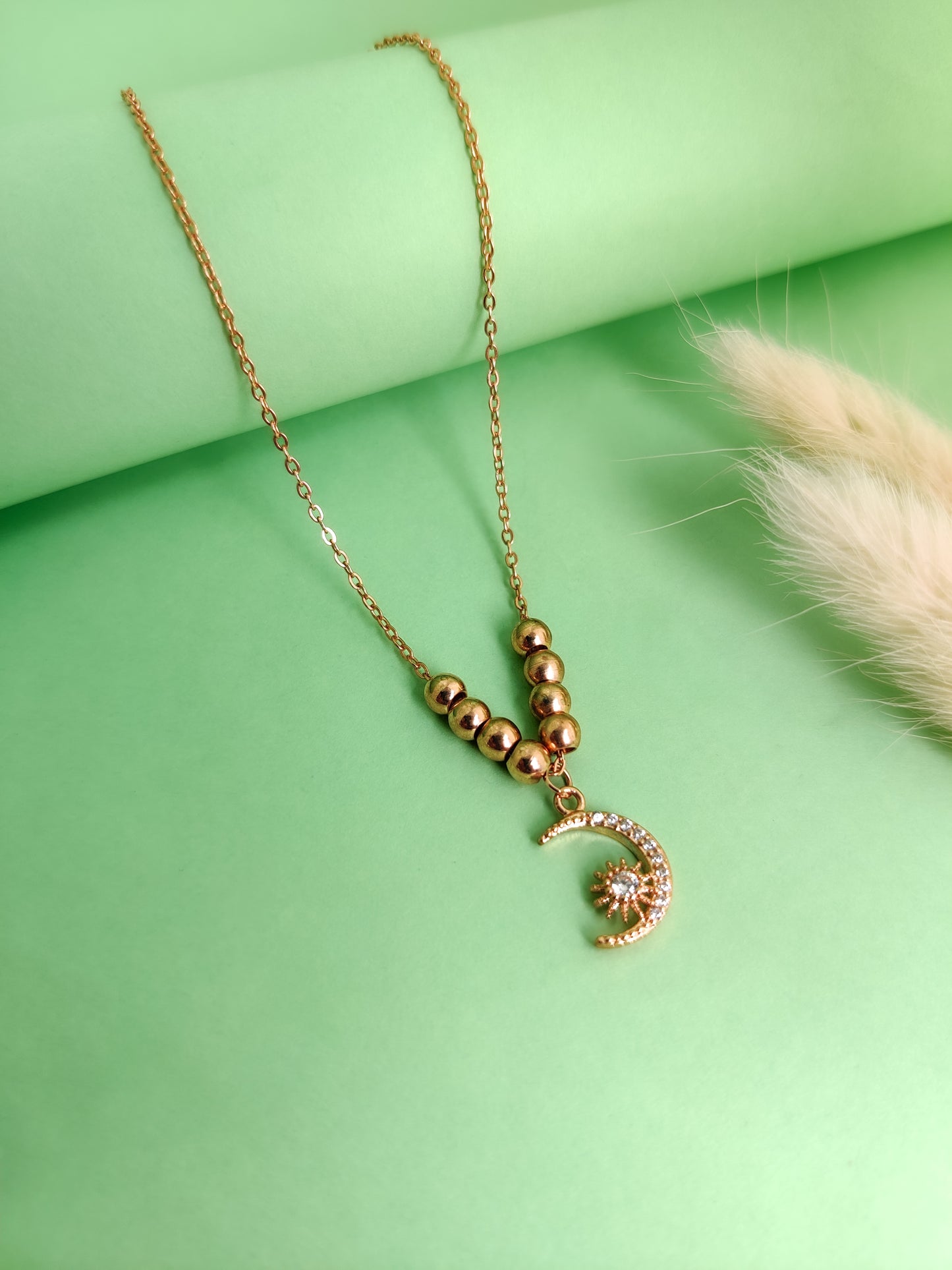 Celestial Moon Glow Necklace