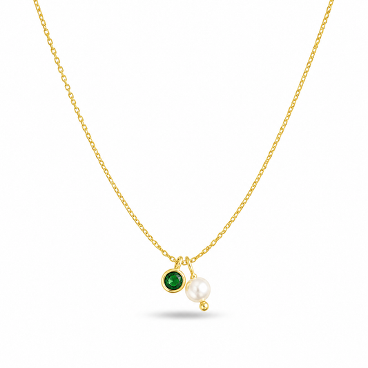 Jade Pearl Necklace