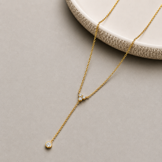 Graceful Trio Necklace