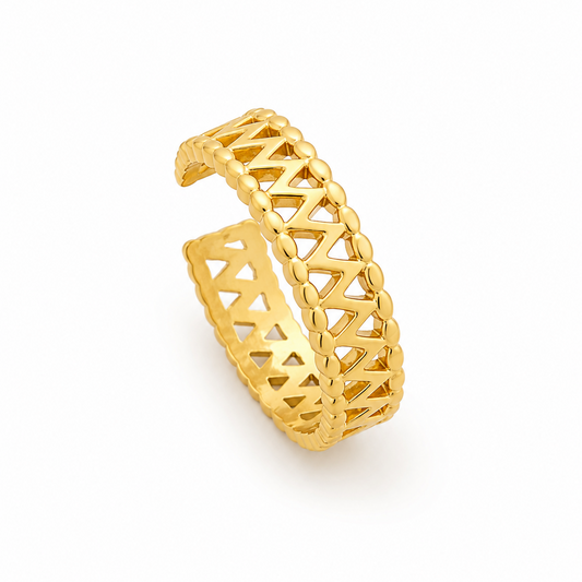 Filigree Cuff Ring