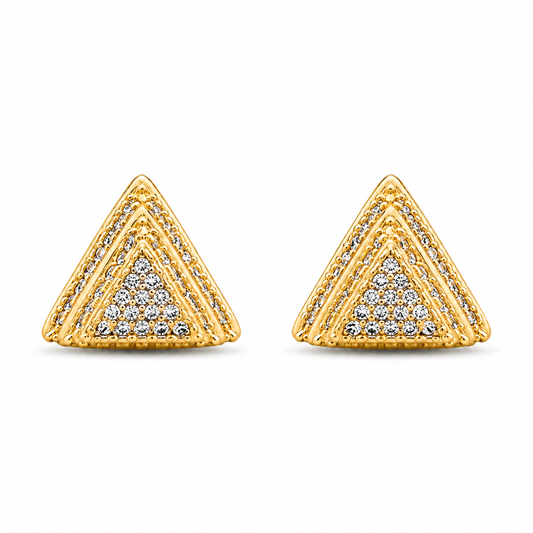 Mini Triangle Earrings