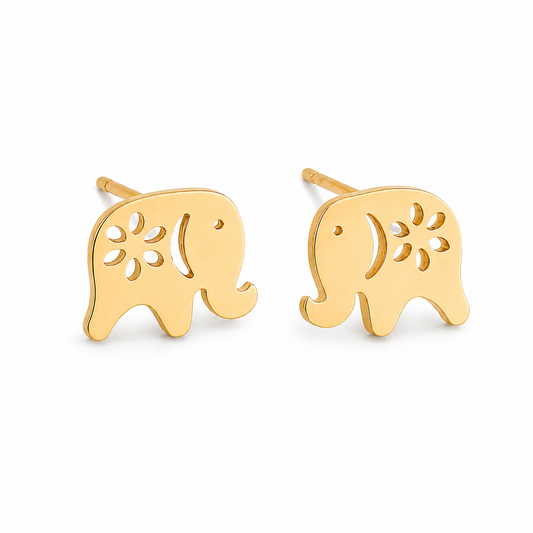 Cute Elephant Studs