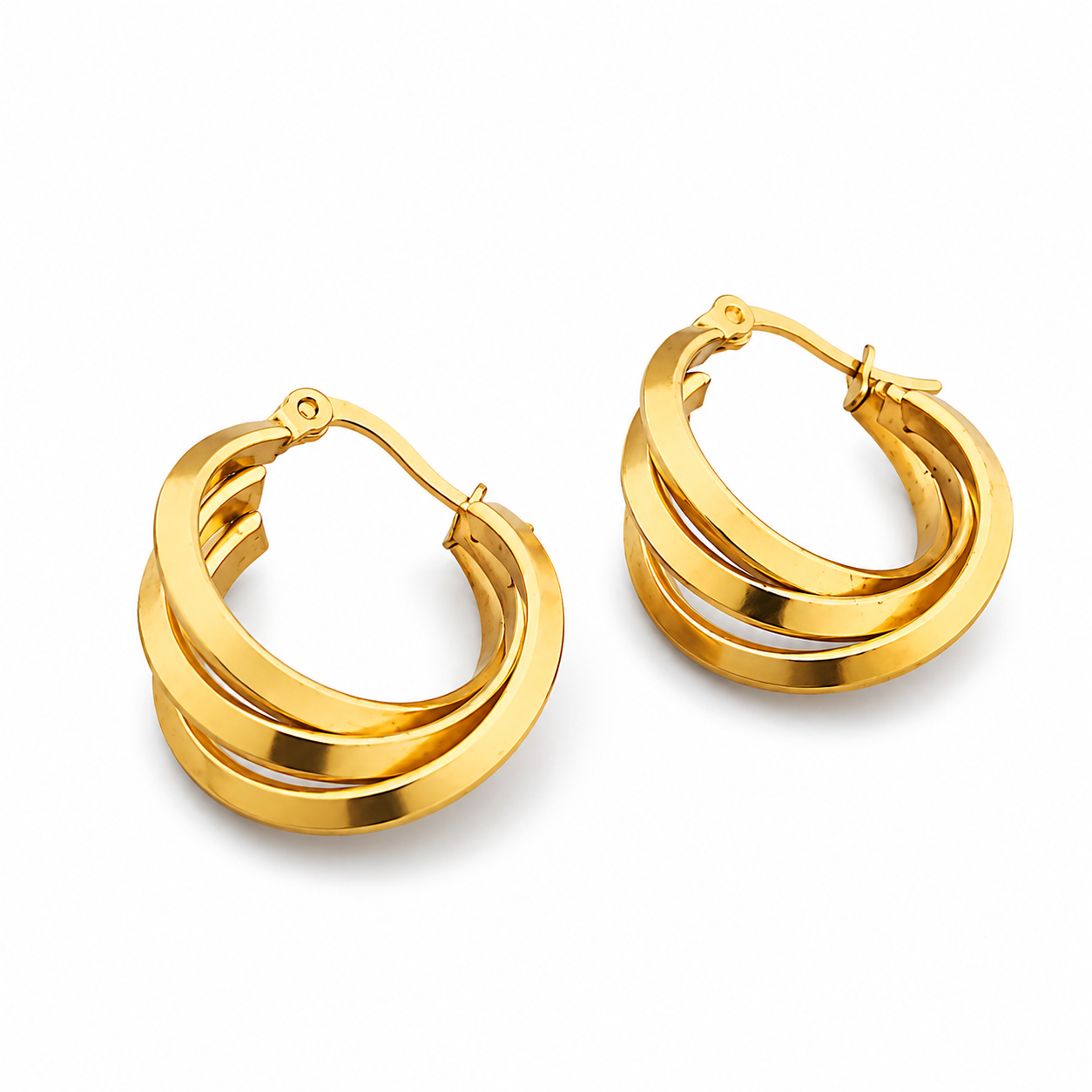Golden Rylie Hoops