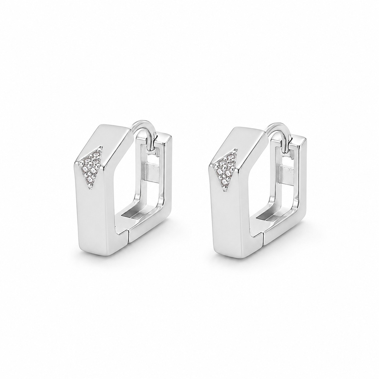 Caroline Huggie Hoops