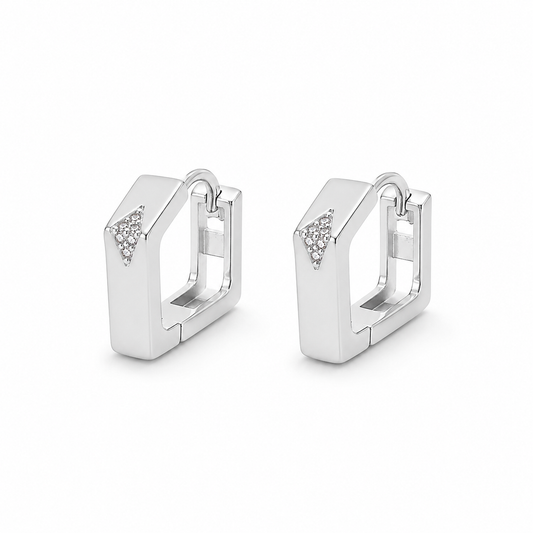 Caroline Huggie Hoops