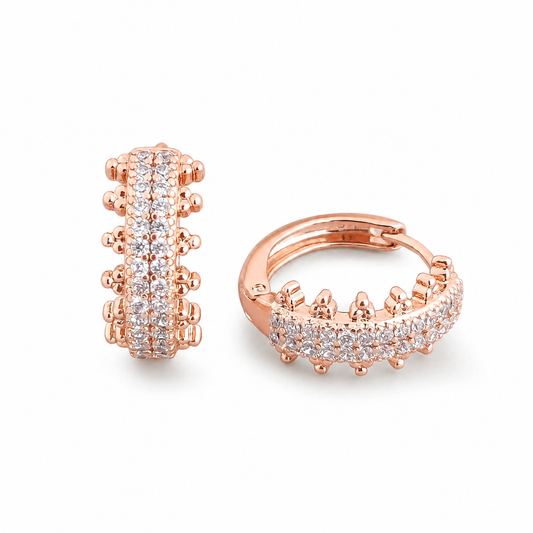 Demi Dazzle Huggie Hoops