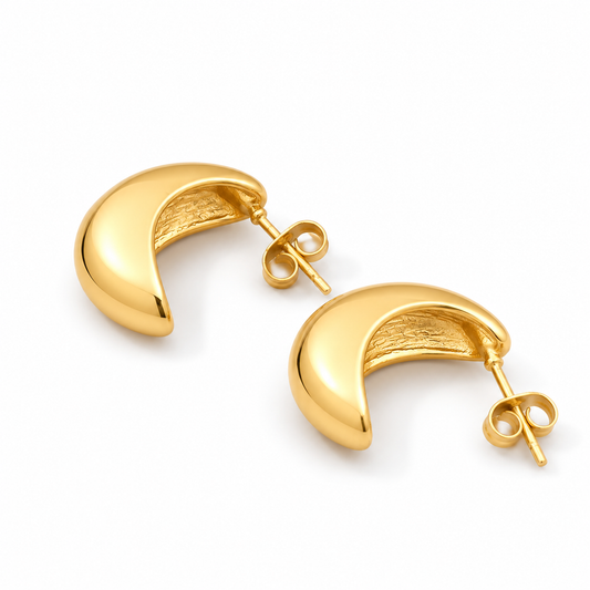 Liquid Gold Hoops