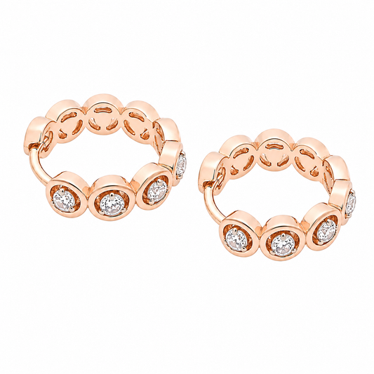 Aurelia Huggie Hoops