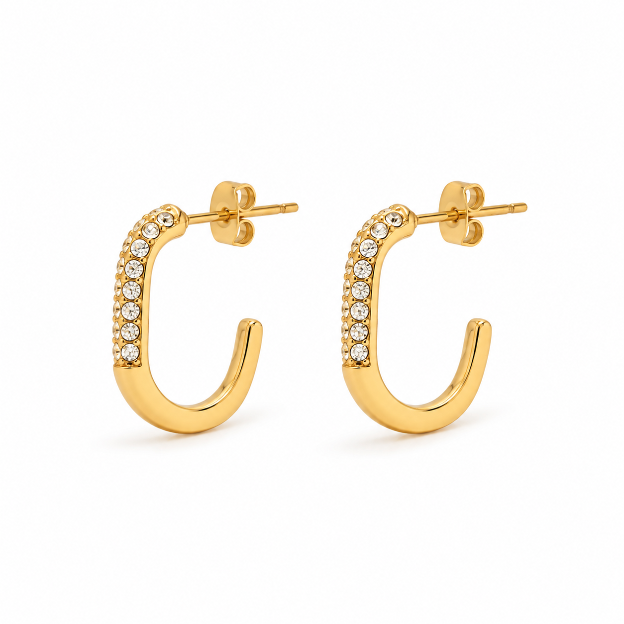Golden Curve Earrings