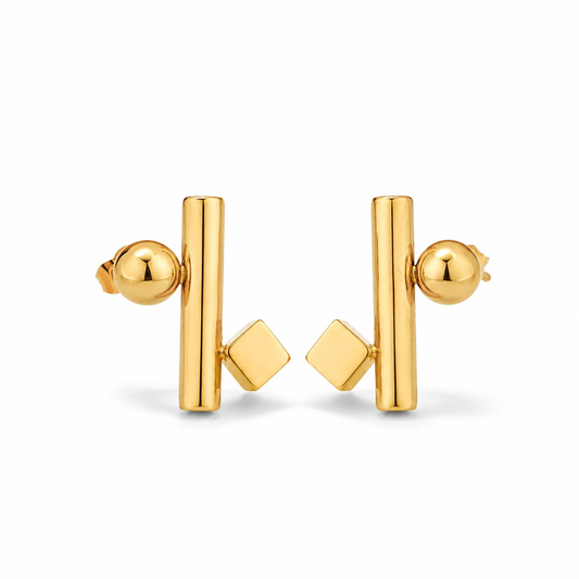 Modern Geometric Earrings