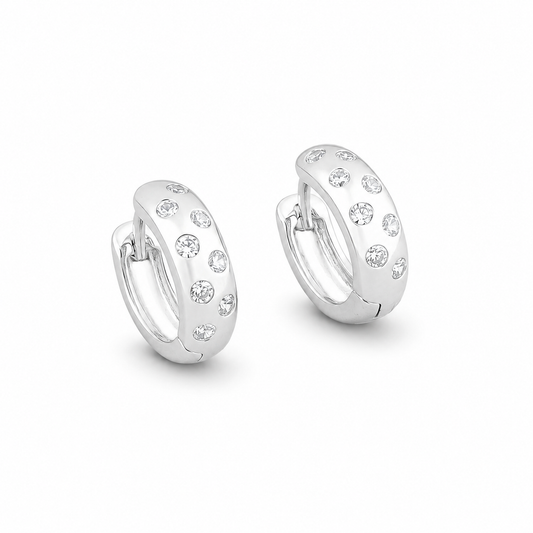 Ingrid Huggie Hoops