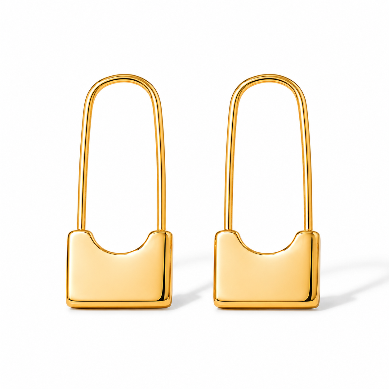 Safety Pin Earrings