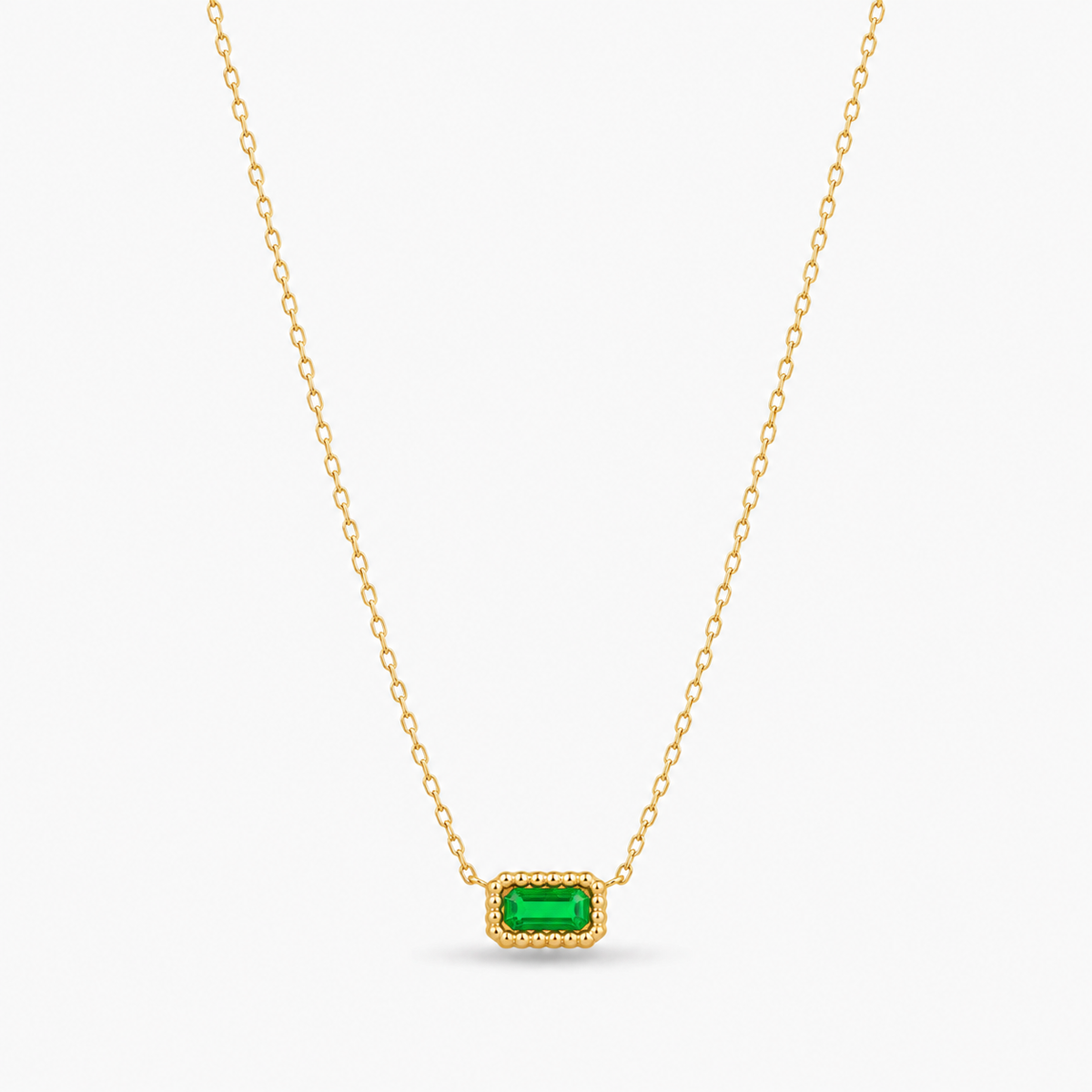 Elegance Emerald Necklace