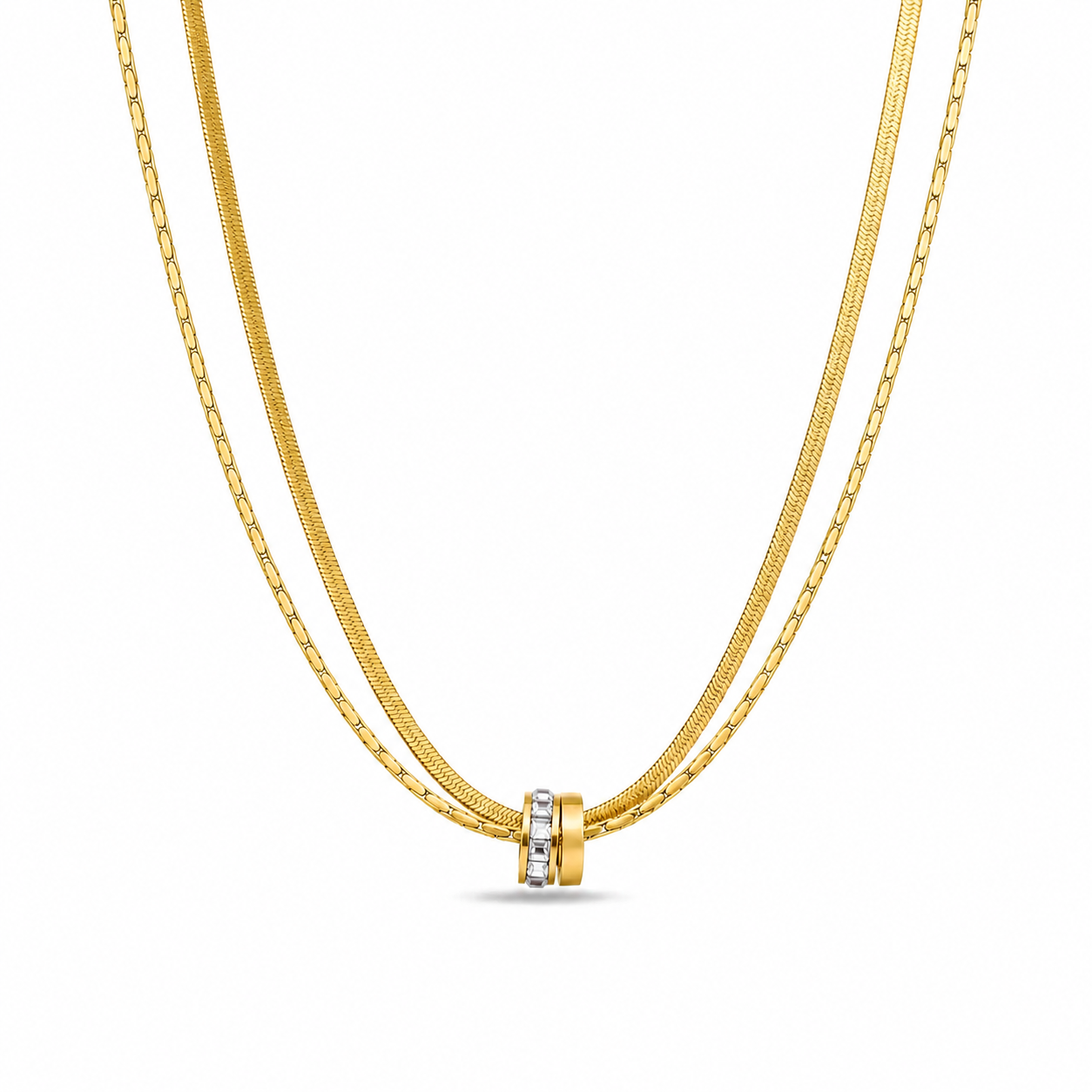 Crystal Twine Necklace