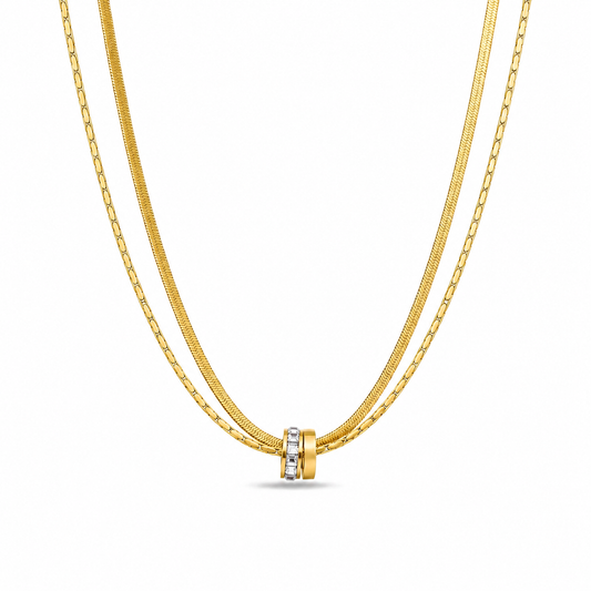 Crystal Twine Necklace