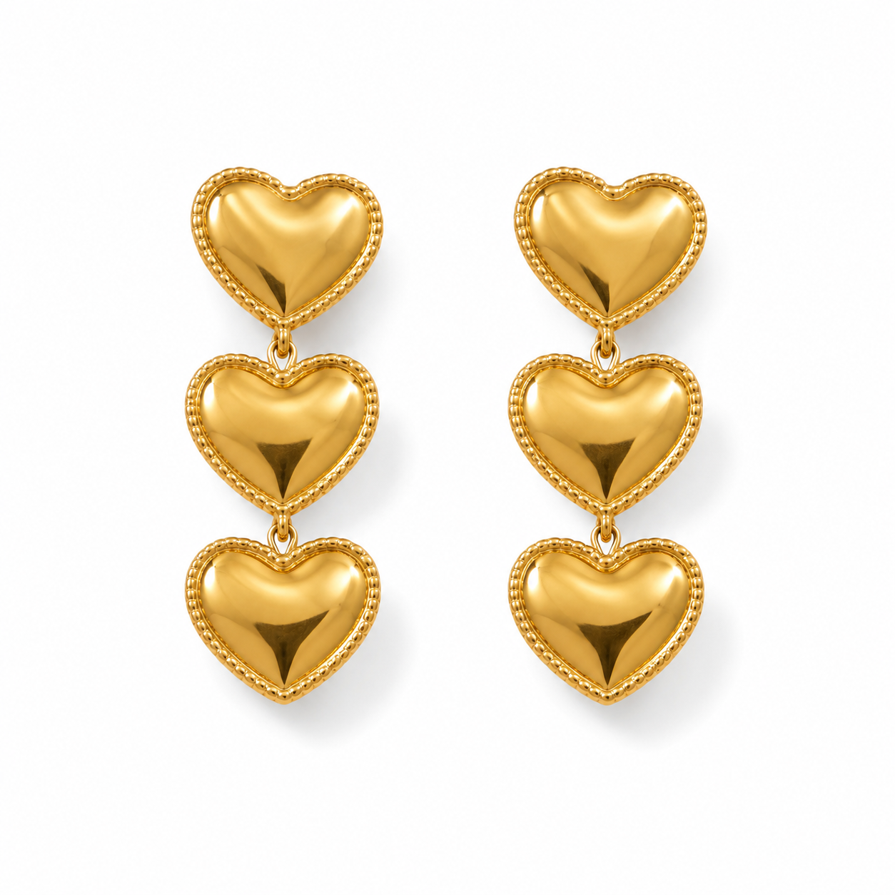 Cheryl Heart Earrings