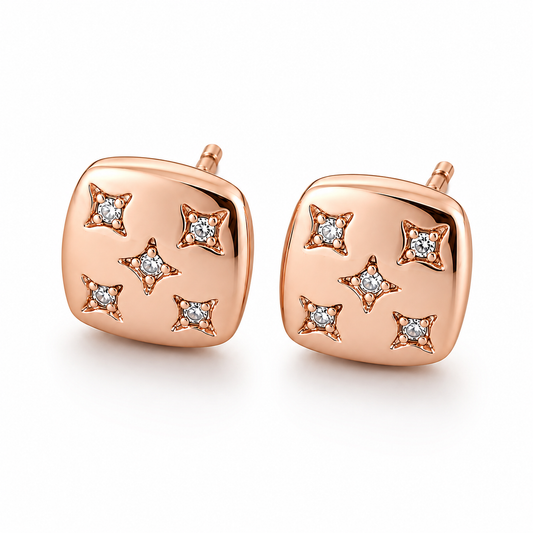 Glitter Studs Earrings