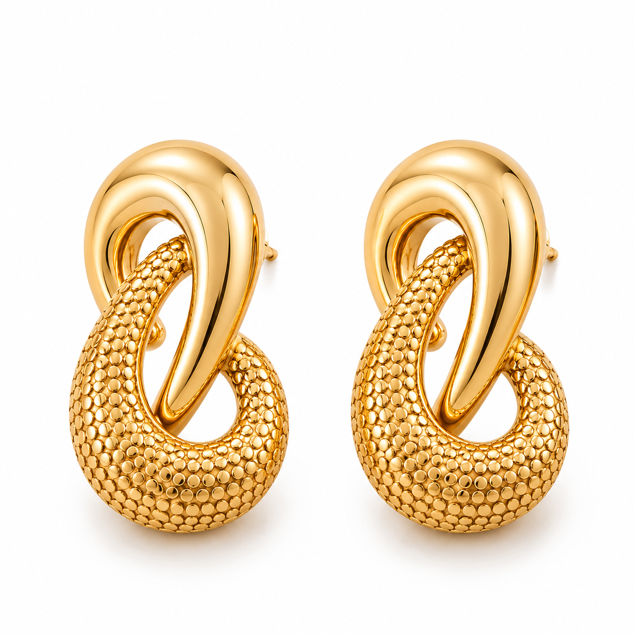 Eclipse Knot Earrings