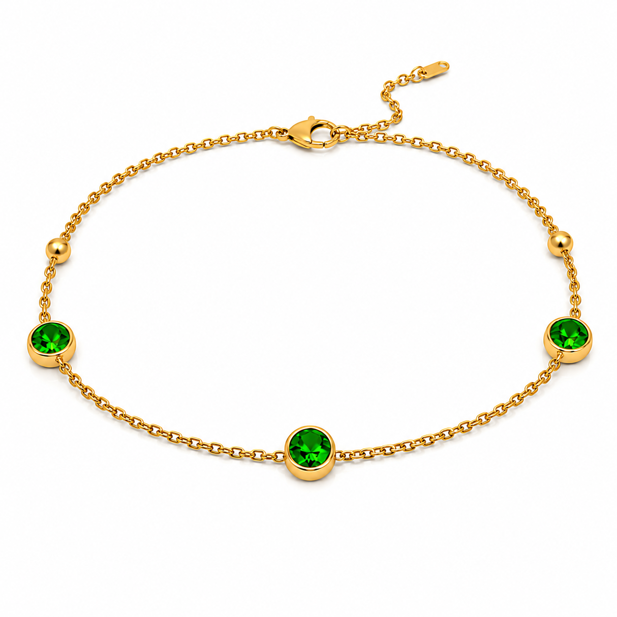 Emerald Marilyn Bracelet