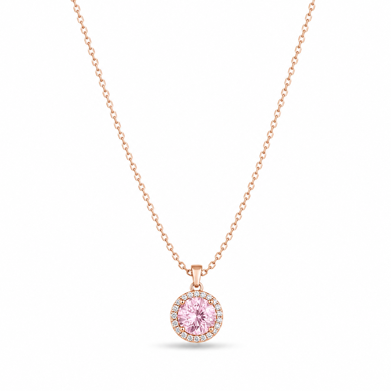 Pink Glow Necklace
