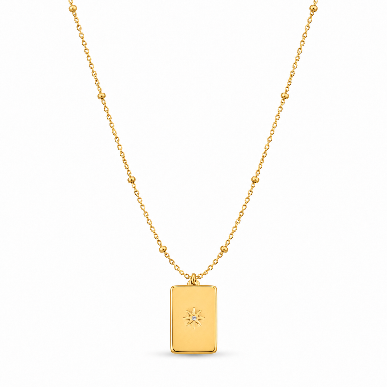 Elise Tag Necklace
