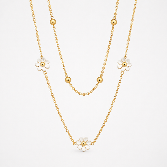 Daisy 2Layer Necklace