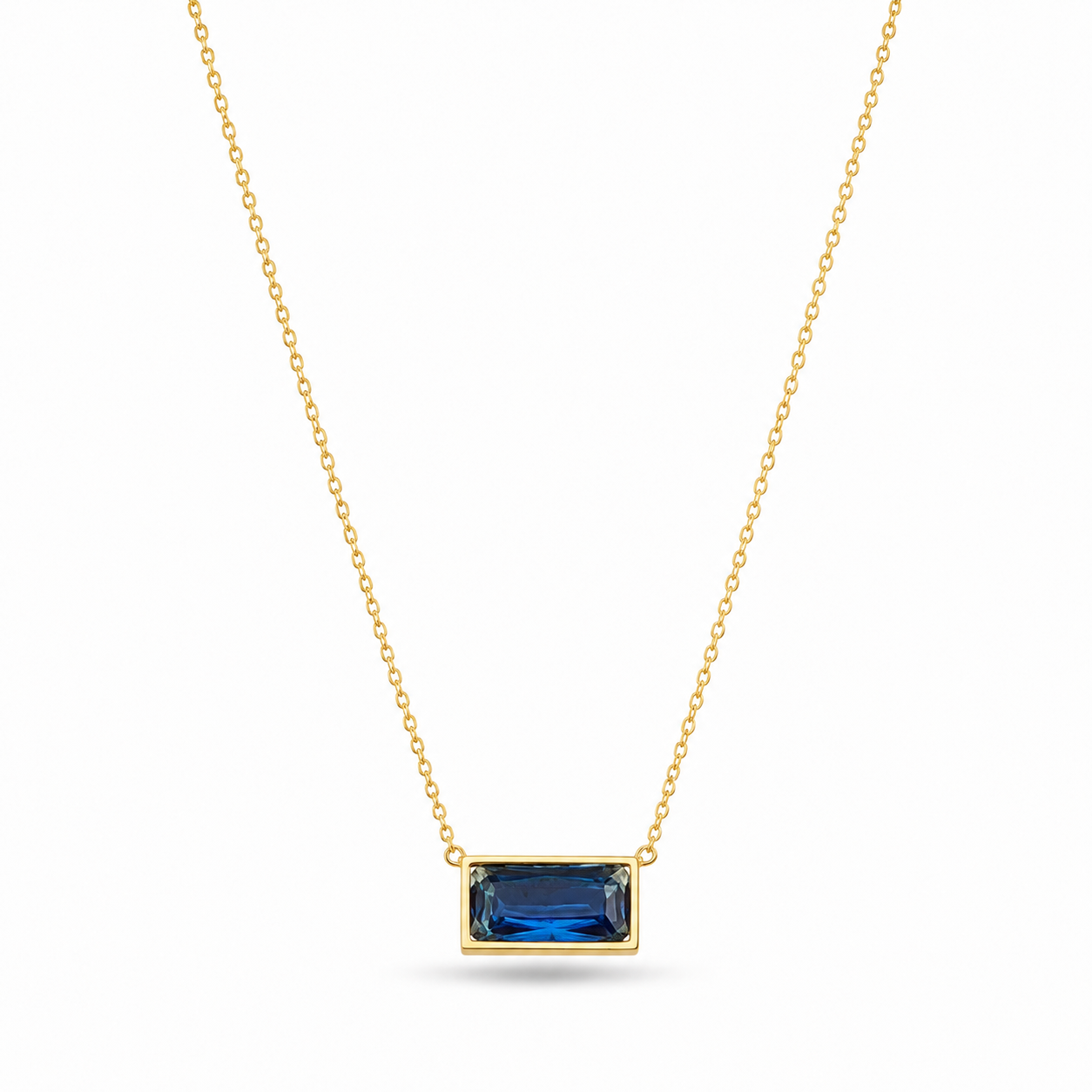 Blue Lava Necklace