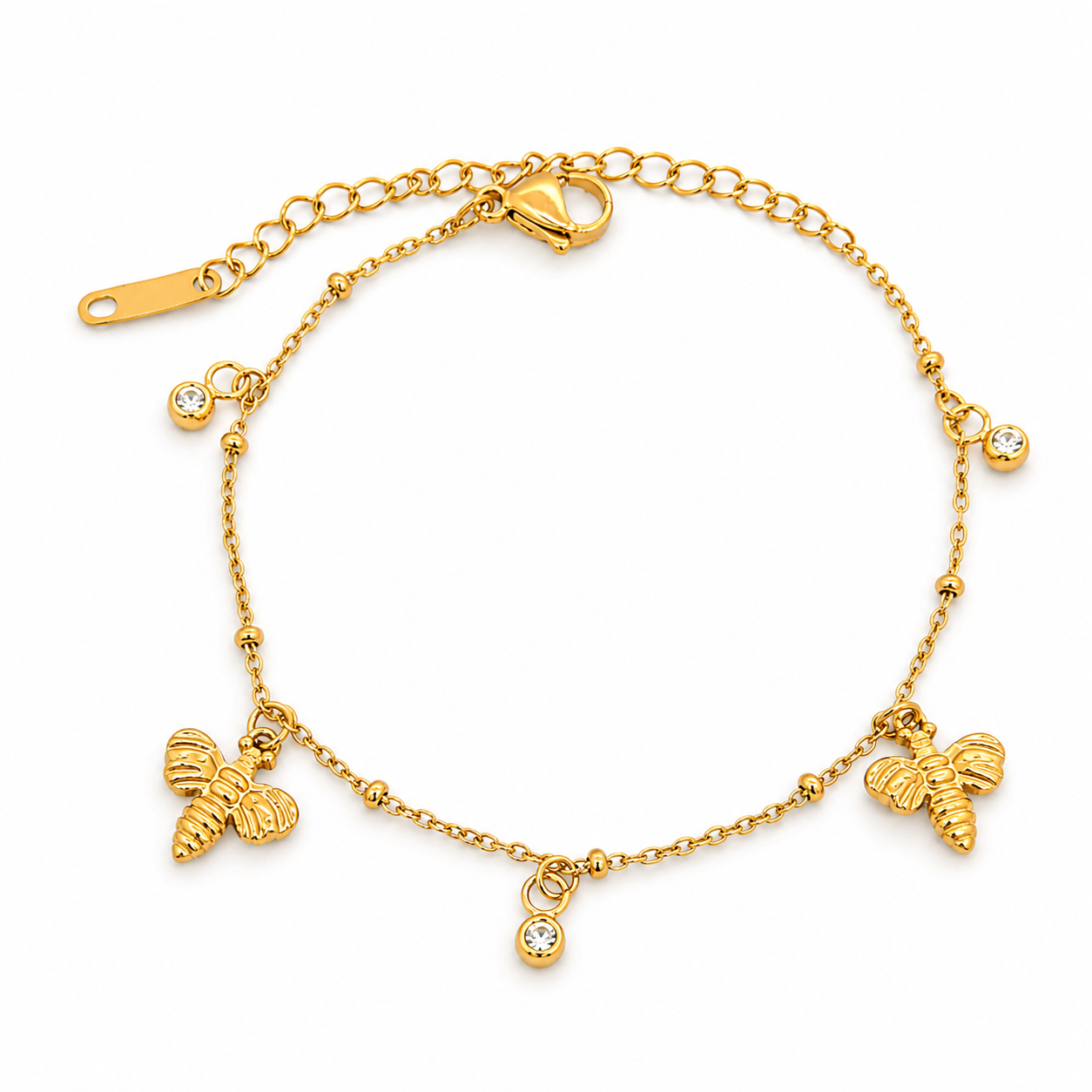 Flutter Charm Bracelet