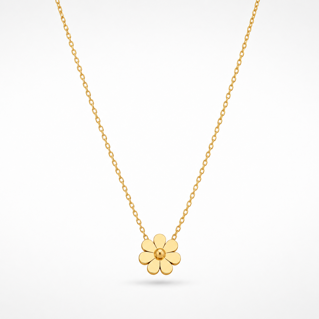 Golden Daisy Necklace