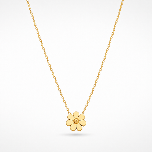 Golden Daisy Necklace
