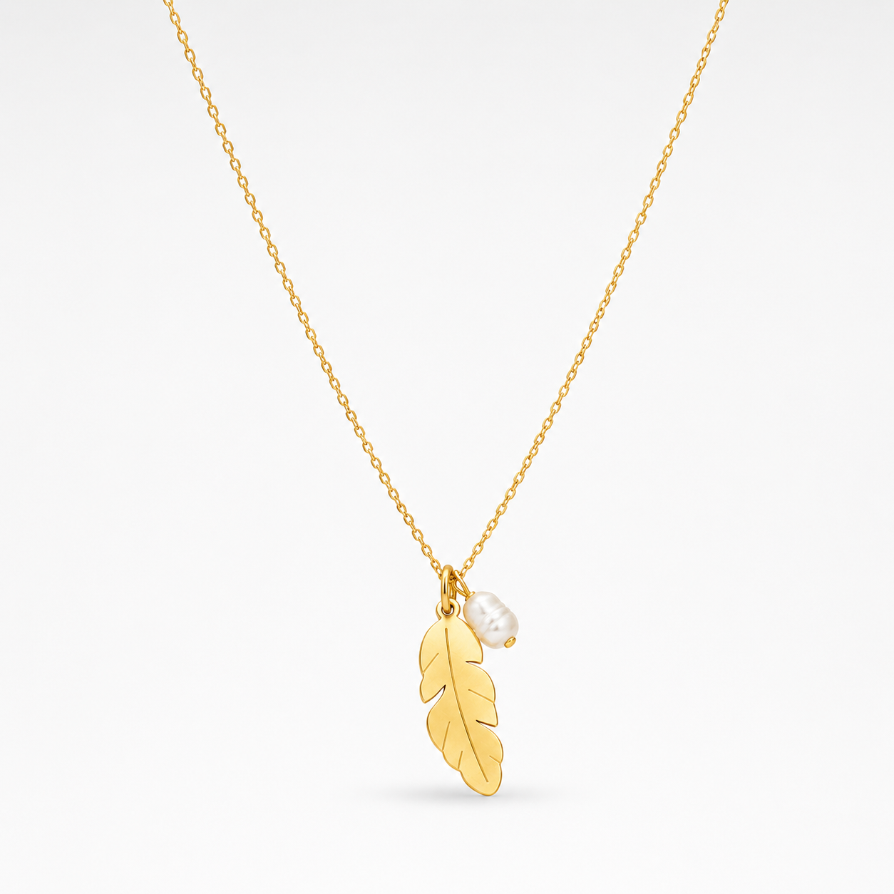 Dewleaf Necklace (Gold)